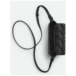 Heren Bottega Veneta Schoudertas van geweven leer