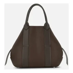 DAMES Hogan Shoppers^Script Medium Leren Tote