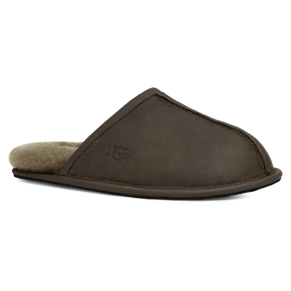 Heren UGG Scuff Pantoffels Burnt Olive