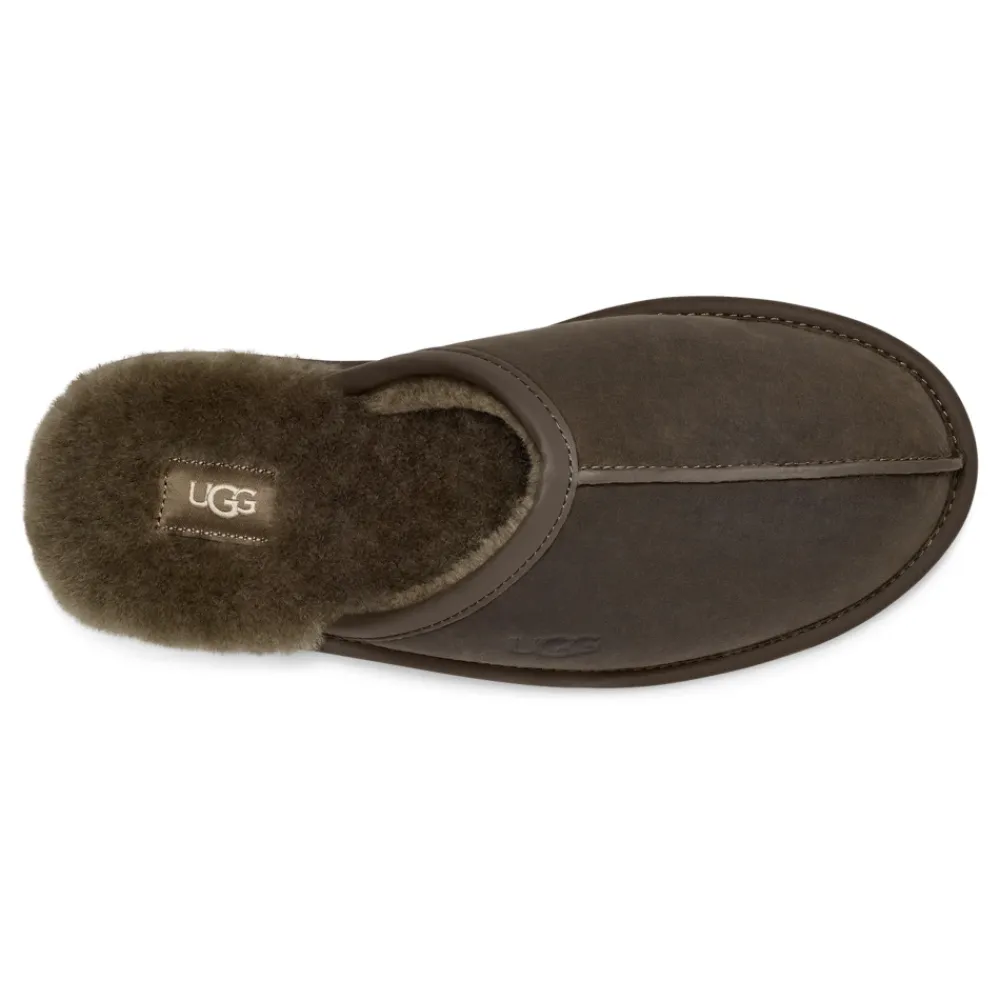 Heren UGG Scuff Pantoffels Burnt Olive