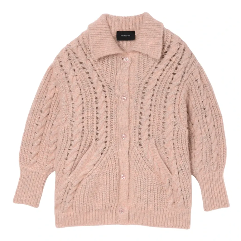 DAMES Simone Rocha Sculpted Chunky Knit Cardigan