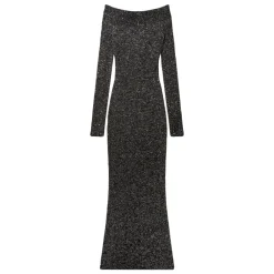 DAMES Stella McCartney Jurken^Sequin Off-Shoulder Jurk tot op de grond