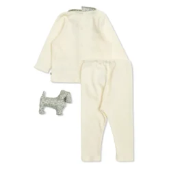 Bonpoint Set: Blouse, Broek en Teddybeer