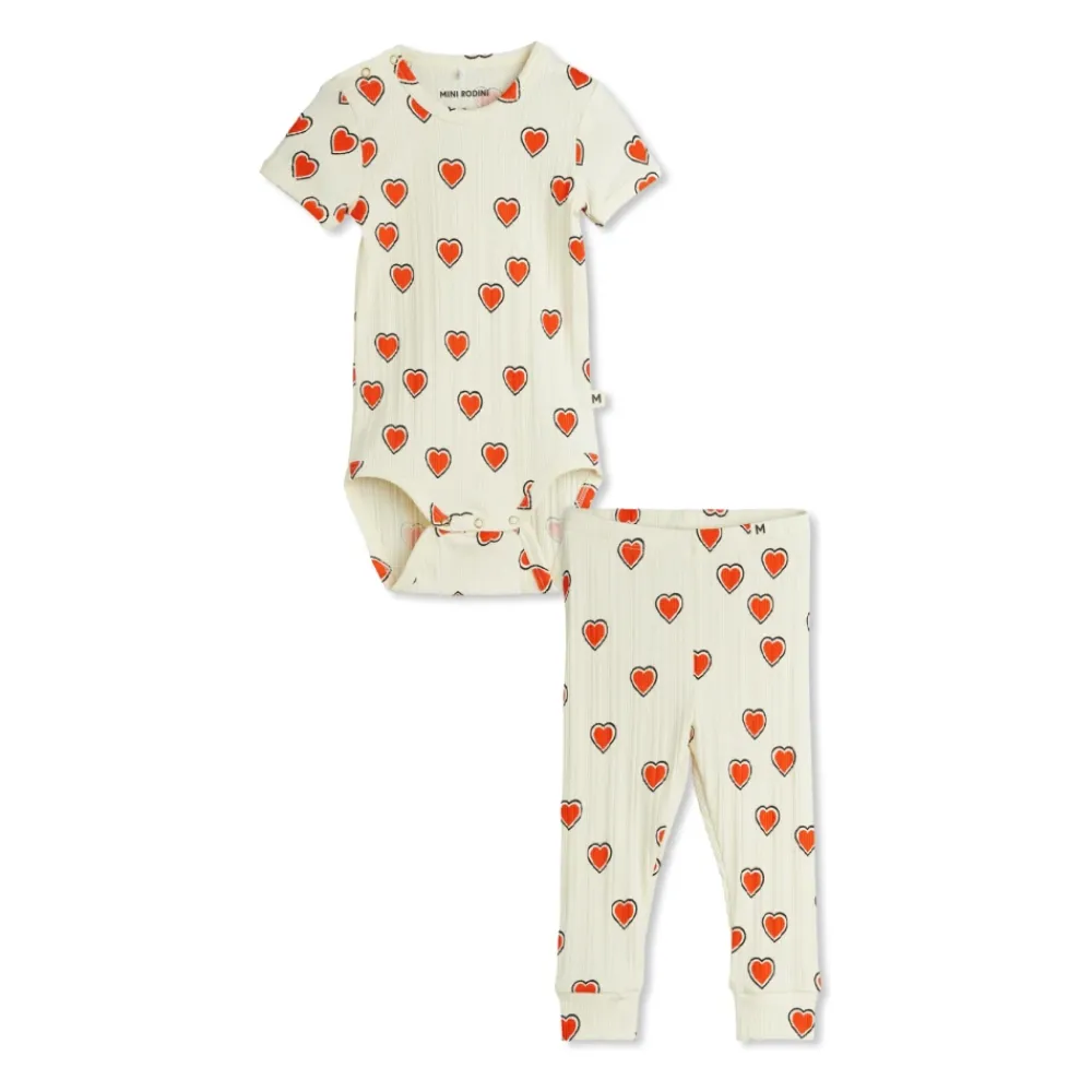 Mini Rodini Bodysuits & Sets^Set: body en leggings