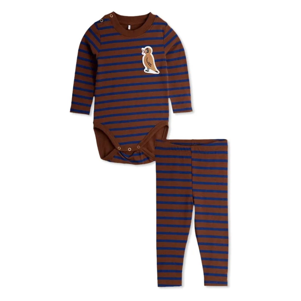 Mini Rodini Bodysuits & Sets^Set: broek en romper