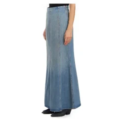DAMES Haikure Rokken^Shaquille Long Skirt