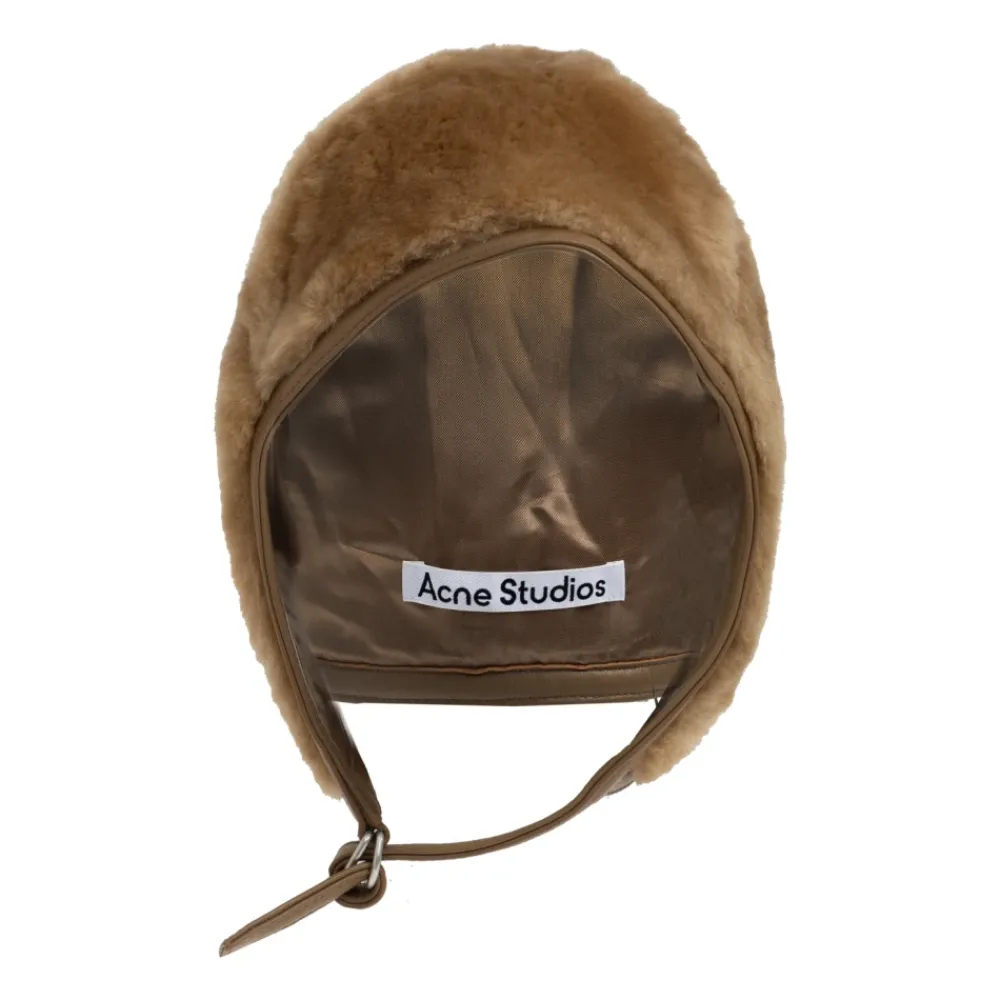 Heren Acne Studios Hoeden^Shearling Cap