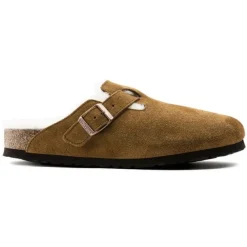 DAMES Birkenstock Shearling Klompen Suède Comfort