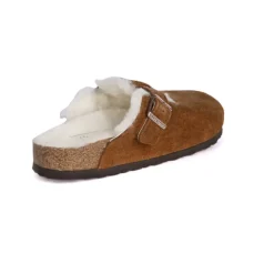 DAMES Birkenstock Shearling Klompen Suède Comfort