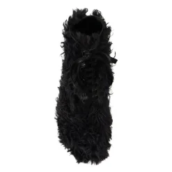 Heren Dolce & Gabbana Shearling Lace-Up Enkellaarzen