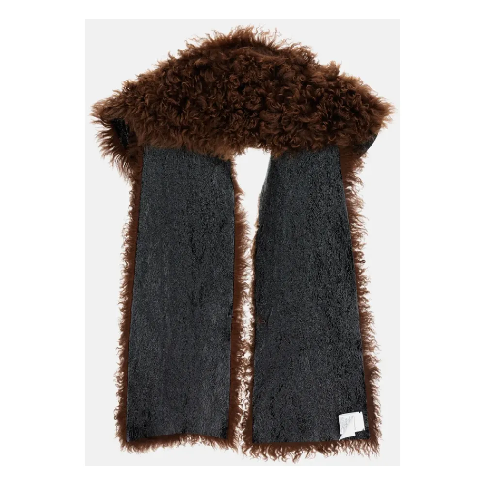 DAMES PLAN C Shearling Sjaal
