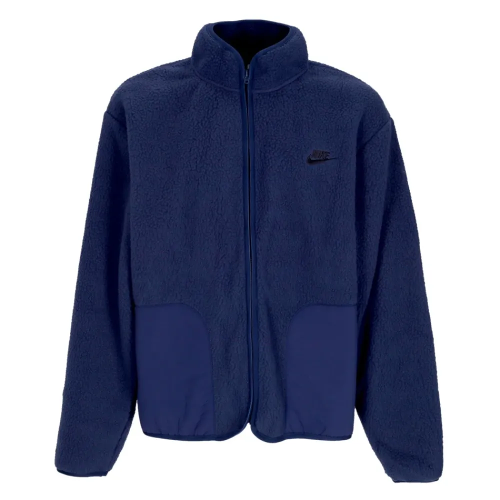 Nike Sherpa Winterjas Middernacht Marine/Zwart