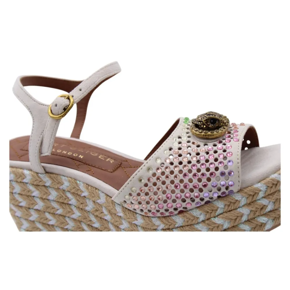 DAMES Kurt Geiger Sleehakken^Shimmer Sandaal
