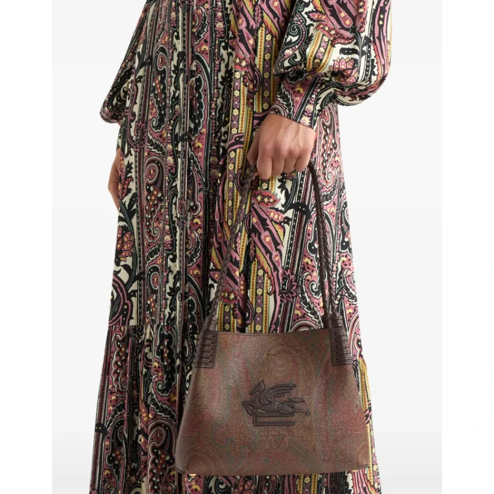 DAMES Etro Schoudertassen^Shopping Libra S Arnica