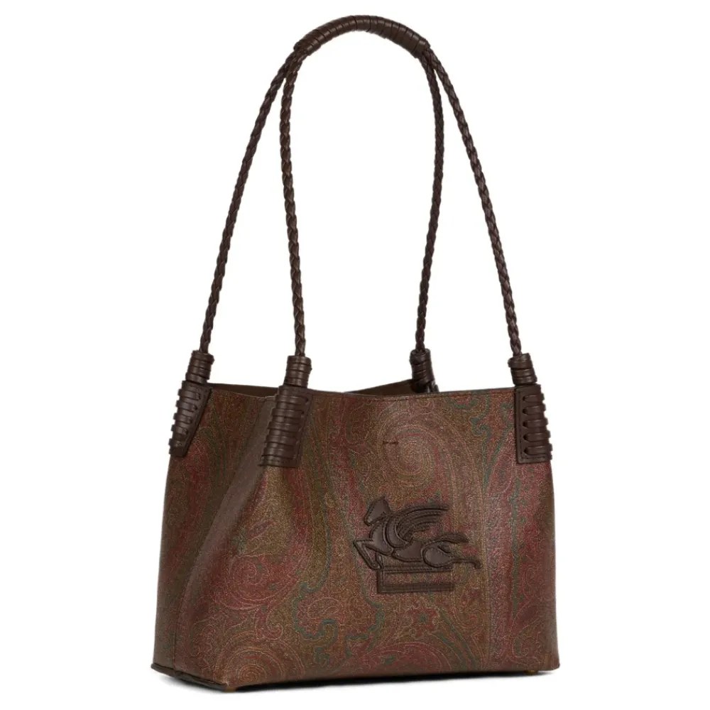 DAMES Etro Schoudertassen^Shopping Libra S Arnica