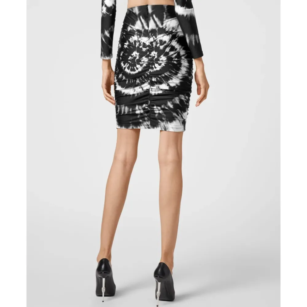 DAMES Philipp Plein Rokken^Short Skirt TIE DYE