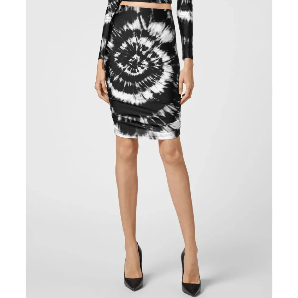 DAMES Philipp Plein Rokken^Short Skirt TIE DYE