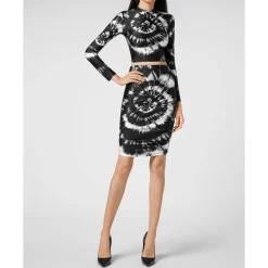 DAMES Philipp Plein Rokken^Short Skirt TIE DYE