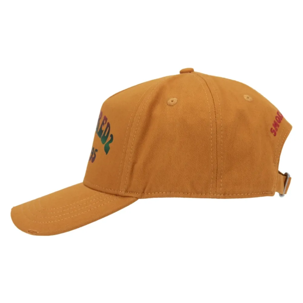 Heren Dsquared2 Signature Baseballpet met Fibbia-sluiting