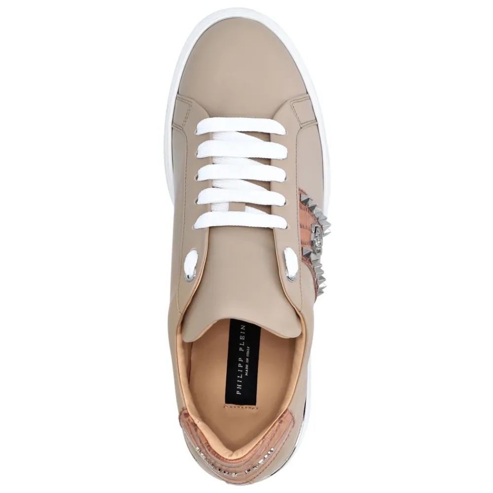 Heren Philipp Plein Signature Low-Top Sneakers
