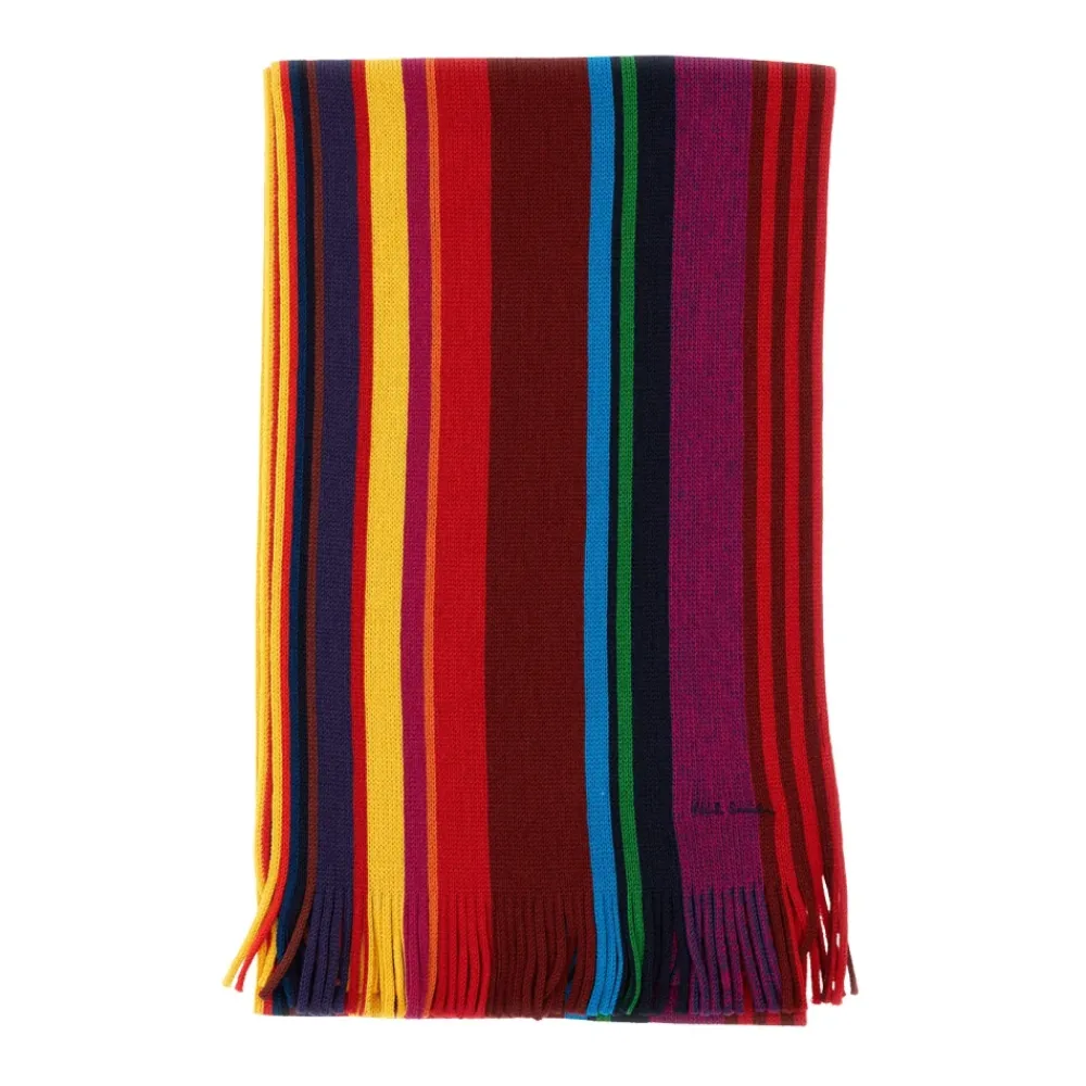 Heren Paul Smith Sjaals^Signature Stripe Scarf