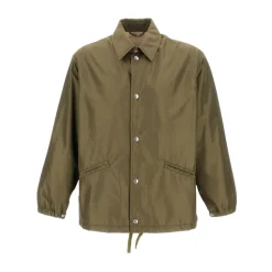 Heren KAPTAIN SUNSHINE Jassen^Silk Poly Coach Jacket