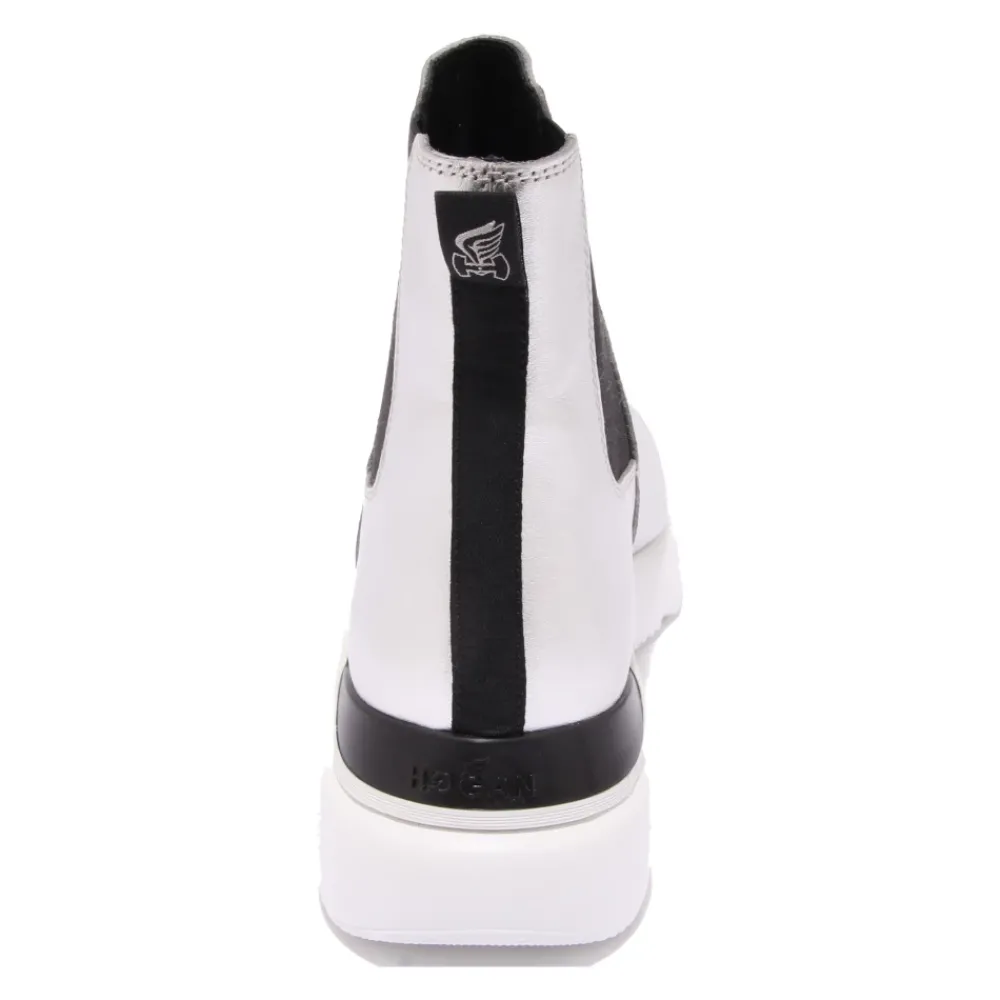 DAMES Hogan Chelseaboots^Silver Active One Chelsea Boot Schoen