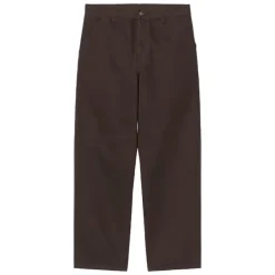 Heren Carhartt Wip Broeken^Single Knee Pant Dearborn Canvas