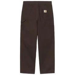 Heren Carhartt Wip Broeken^Single Knee Pant Dearborn Canvas