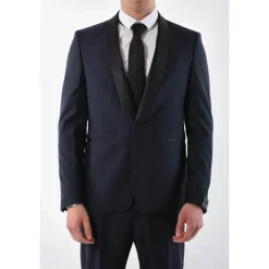 Heren Tagliatore Kostuums^Single-Breasted Smoking Kostuum