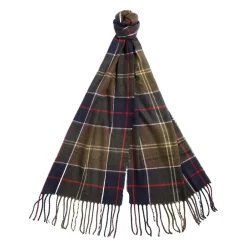 Barbour Sjaal en Muts Geschenkset