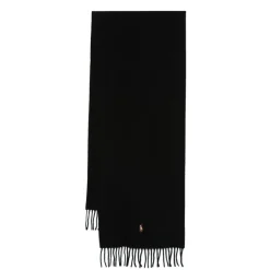 Heren Ralph Lauren Sjaal met franjes in rechthoekig model