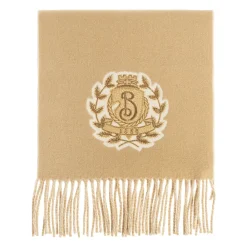 Heren Burberry Sjaal met geborduurd logo