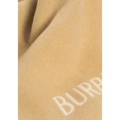 Heren Burberry Sjaal met geborduurd logo