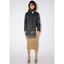 Heren Acne Studios Sjaals^Sjaal van kasjmier met franjes