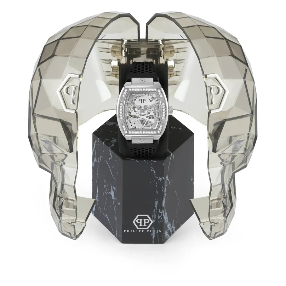 Heren Philipp Plein Horloges^Skeleton Crystal Horloge