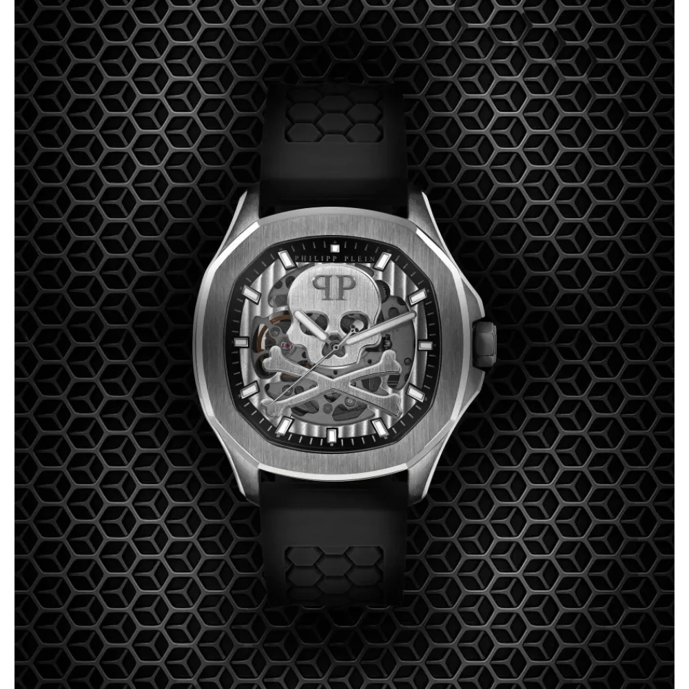 Heren Philipp Plein Horloges^Skeleton Spectre Automatisch Horloge