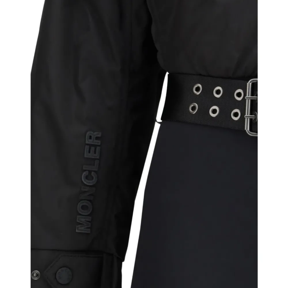 Moncler Ski-pak met ceintuur en dons