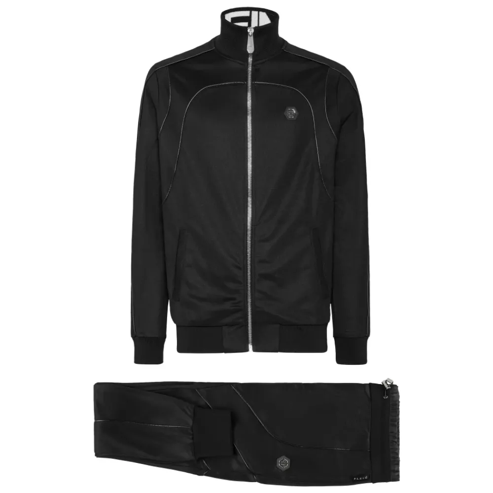 Heren Philipp Plein Skull Bones Tracksuit