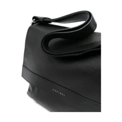 Heren Orciani Tassen^Skyline Leather Messenger Bag