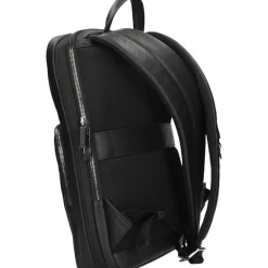 Heren Piquadro Rugzakken^Slanke leren rugzak met laptop- en iPad-vak