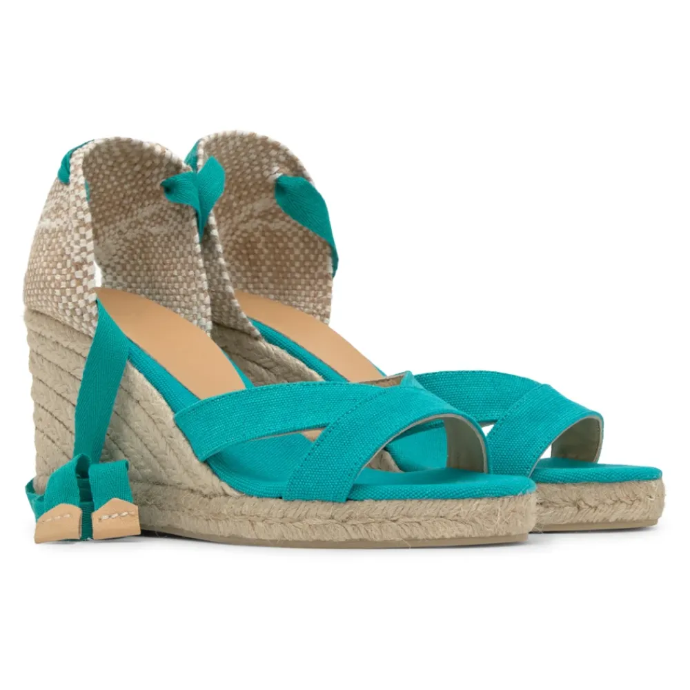 DAMES Castañer Sleehakken^SLEEHAKKEN MET 9 CM HAK