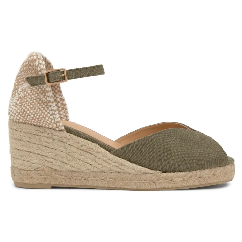 DAMES Castañer SLEEHAKKEN MET 7 CM HAK