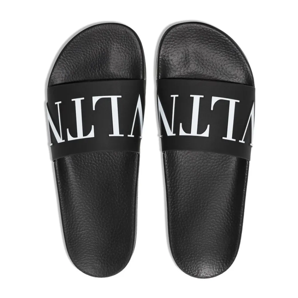 Heren Valentino Garavani Slippers^Slide Sandals VLTN Logo