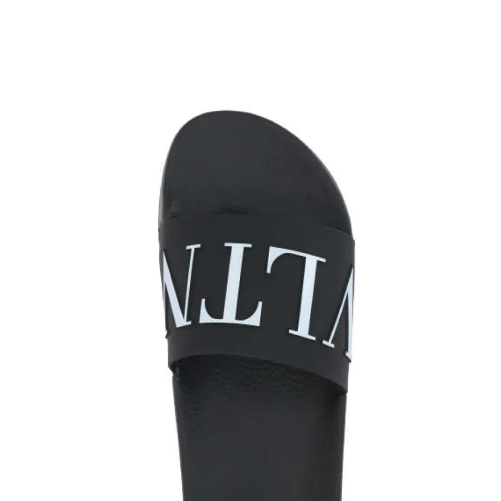 Heren Valentino Garavani Slippers^Slide Sandals VLTN Logo