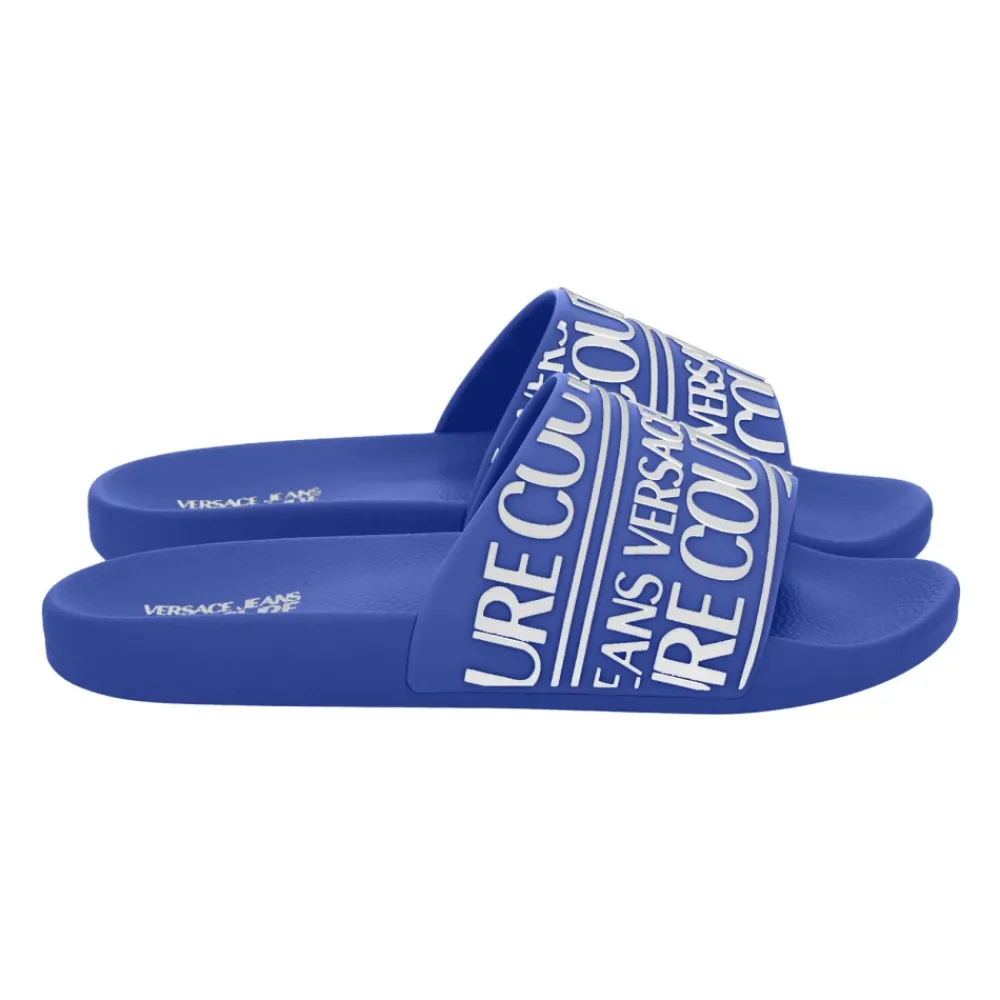 Heren Versace Jeans Couture Slippers^Sliders