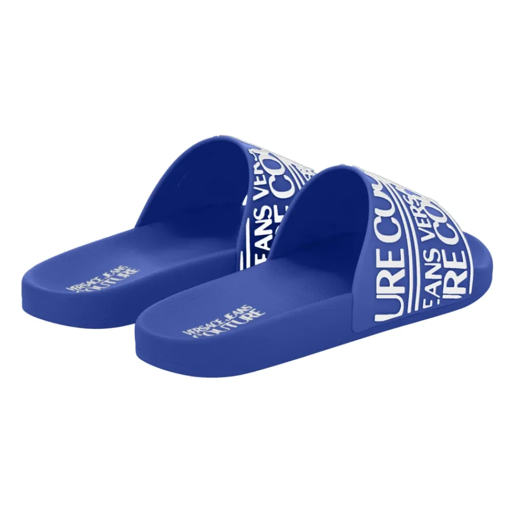 Heren Versace Jeans Couture Slippers^Sliders