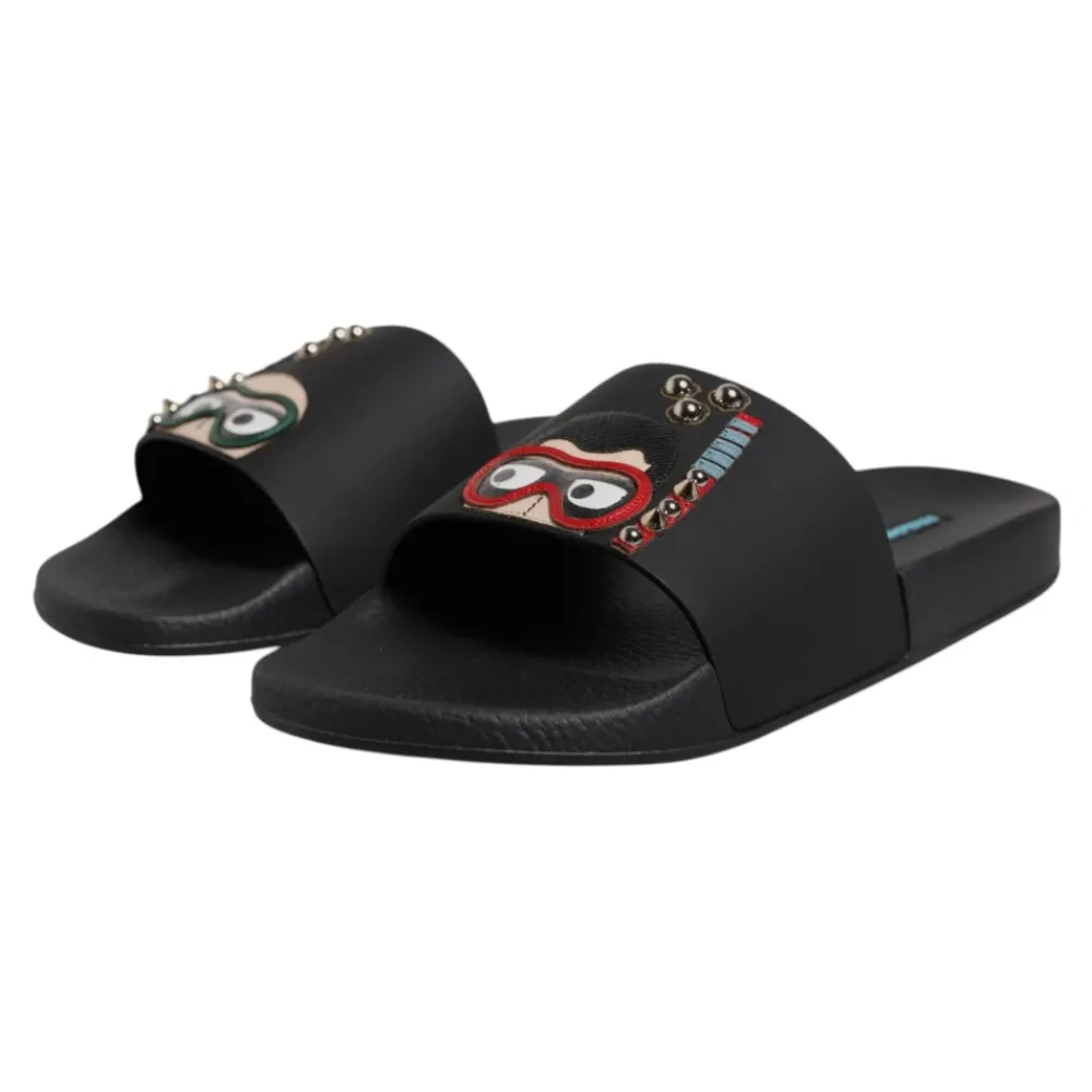 Heren Dolce & Gabbana Slides Slip On Sandalen