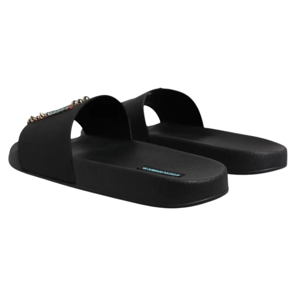 Heren Dolce & Gabbana Slides Slip On Sandalen