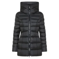 DAMES Peuterey Jassen^Slim damesjas met hoge kraag